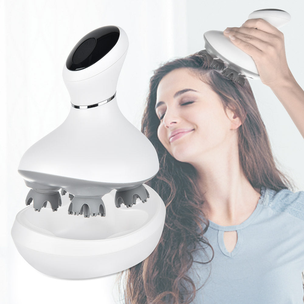 3D Simulation Kneading And Relaxing Head Massager